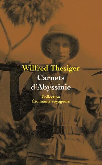 Couverture du livre « Carnets d'abyssinie » de Wilfred Thesiger aux éditions Hoebeke