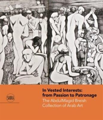 Couverture du livre « The breish collection of modern and contemporary arab art » de Macmillan Louisa aux éditions Skira