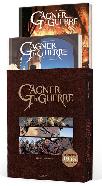 Couverture du livre « Gagner la guerre ; COFFRET T.1 ET T.2 » de Frederic Genet aux éditions Lombard