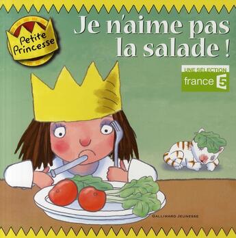 Couverture du livre « Je n'aime pas la salade ! » de Tony Ross aux éditions Gallimard-jeunesse