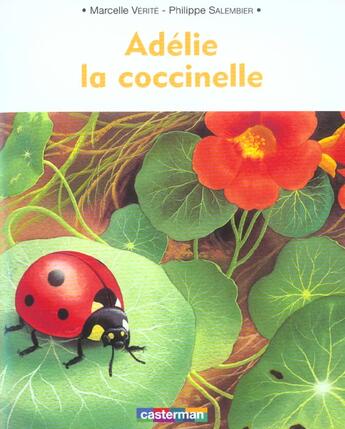 Couverture du livre « Adelie la coccinelle » de Salembier aux éditions Casterman