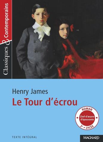 Couverture du livre « Le tour d'écrou » de James/Michel aux éditions Magnard