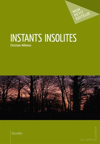 Couverture du livre « Instants insolites » de Christiane Willemse aux éditions Publibook