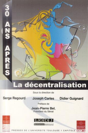 Couverture du livre « La décentralisation ; 30 ans après » de  aux éditions Ifr