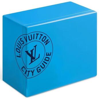 Couverture du livre « Coffret city guide 2022 bleu / 15 villes (francais) » de Collectif/Guerrier aux éditions Louis Vuitton