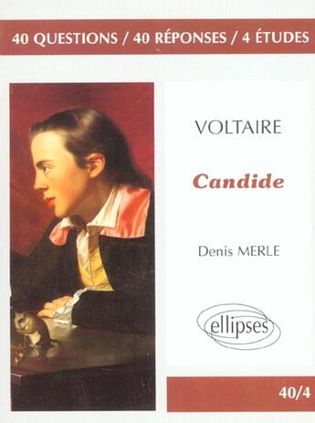 Couverture du livre « Voltaire, candide » de Merle aux éditions Ellipses Marketing