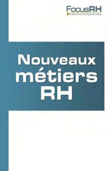 Couverture du livre « Nouveaux métiers RH » de  aux éditions Studyrama