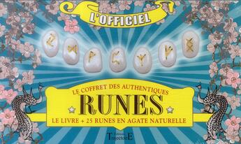 Couverture du livre « Le coffret authentique des Runes » de  aux éditions Trajectoire