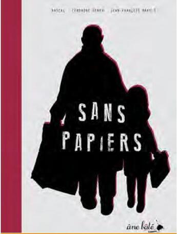 Couverture du livre « Sans papiers » de Jean-François Martin et Pascal Nottet aux éditions Ane Bate