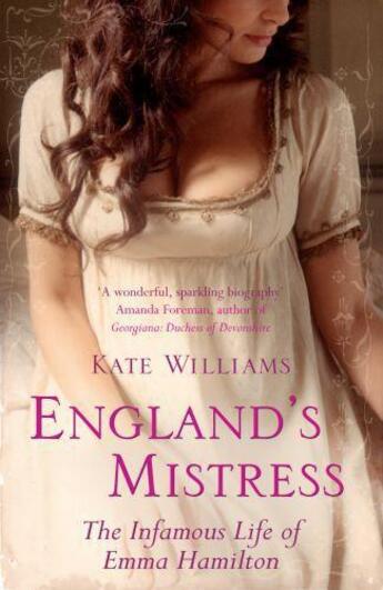 Couverture du livre « England's Mistress » de Williams Kate aux éditions Random House Digital