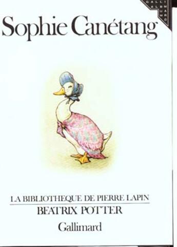 Couverture du livre « Sophie canetang » de Beatrix Potter aux éditions Gallimard-jeunesse