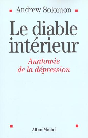 Couverture du livre « Le diable interieur - anatomie de la depression » de Richetin Claudine aux éditions Albin Michel