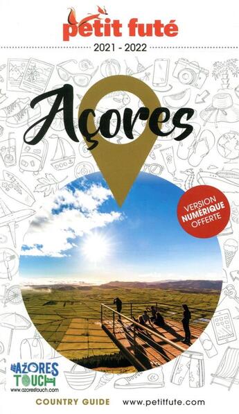 Couverture du livre « GUIDE PETIT FUTE ; COUNTRY GUIDE ; Açores (édition 2020/2021) » de  aux éditions Le Petit Fute