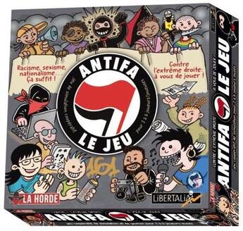 Couverture du livre « Antifa, le jeu » de La Horde aux éditions Libertalia