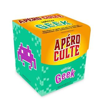 Couverture du livre « Mini-boîte apéro culte ; spécial geek » de  aux éditions Marabout