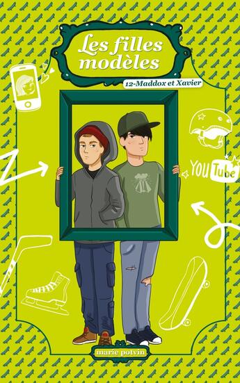 Couverture du livre « Les filles modèles Tome 12 : Maddox et Xavier » de Marie Potvin aux éditions Les 3 As