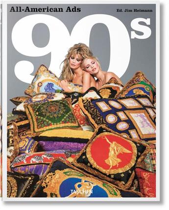 Couverture du livre « All-american ads of the 90s » de Steven Heller et Jim Heimann aux éditions Taschen