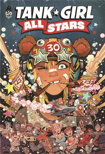 Couverture du livre « Tank Girl : all stars » de Alan Martin et Brett Parson aux éditions Ankama