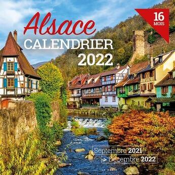 Couverture du livre « Calendrier Alsace » de X... aux éditions Geste