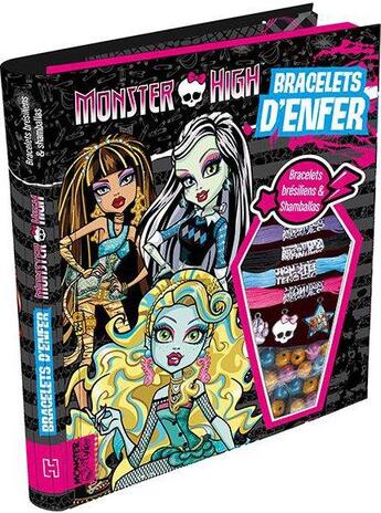 Couverture du livre « Monster High ; bracelets brésiliens ; coffret » de  aux éditions Hachette