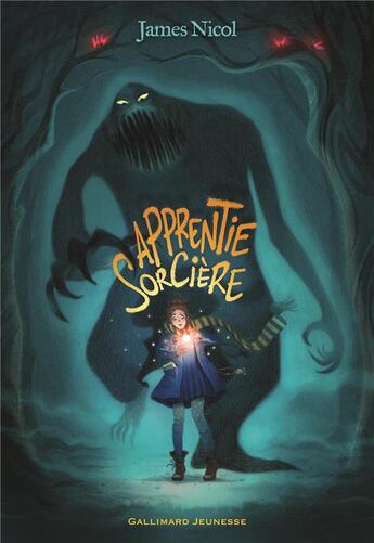 Couverture du livre « Apprentie sorcière » de James Nicol aux éditions Gallimard-jeunesse