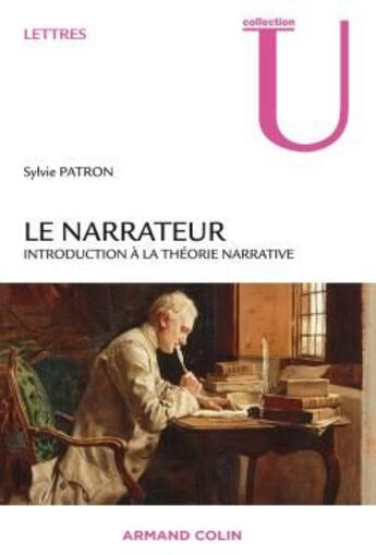 Couverture du livre « Le narrateur ; introduction à la théorie narrative » de Patron-S aux éditions Armand Colin