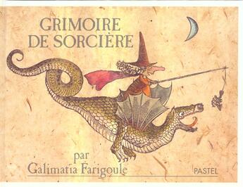 Couverture du livre « Grimoire de sorciere » de Elzbieta aux éditions Ecole Des Loisirs