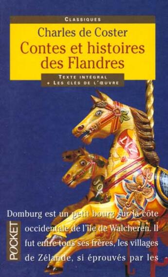 Couverture du livre « Contes et histoires des flandres » de Charles De Coster aux éditions Pocket