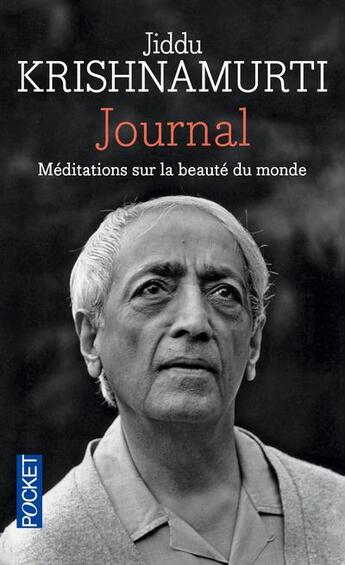 Couverture du livre « Journal » de Jiddu Krishnamurti aux éditions Pocket