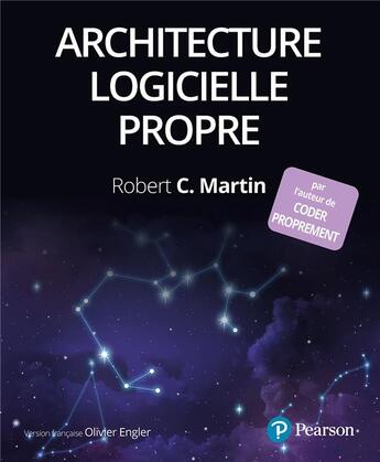 Couverture du livre « L'architecture propre » de Robert C. Martin aux éditions Pearson