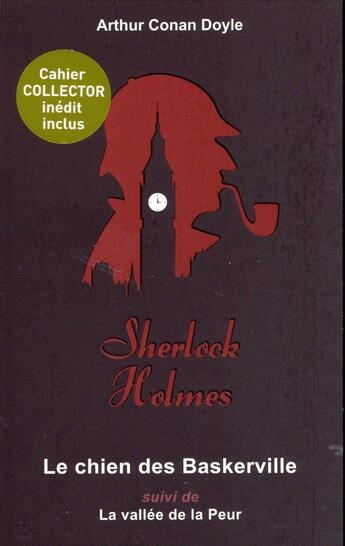 Couverture du livre « Le chien des baskerville ; la vallée de la peur » de Arthur Conan Doyle aux éditions Archipoche