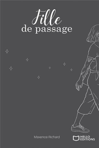 Couverture du livre « Fille de passage » de Maxence Richard aux éditions Hello Editions