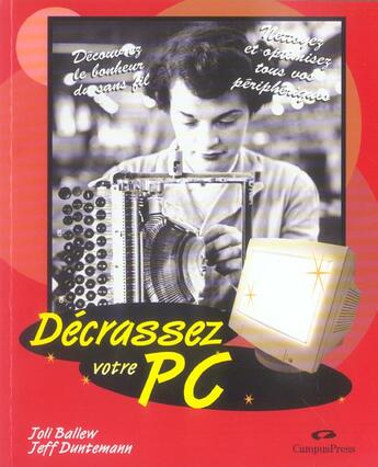 Couverture du livre « Decrassez votre pc » de Ballew/Duntemann aux éditions Pearson