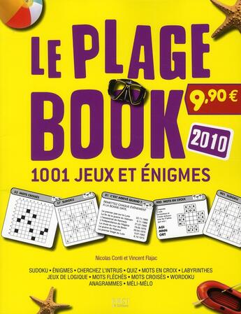 Couverture du livre « Plage book (édition 2010) » de Nicolas Conti aux éditions First