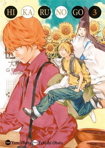 Couverture du livre « Hikaru no go - édition deluxe Tome 3 » de Yumi Hotta et Takeshi Obata aux éditions Delcourt