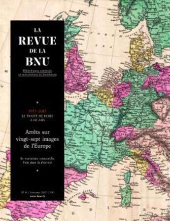 Couverture du livre « LA REVUE DE LA BNU » de G Didier Christophe aux éditions Bnu Strasbourg