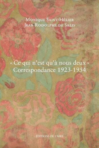 Couverture du livre « 