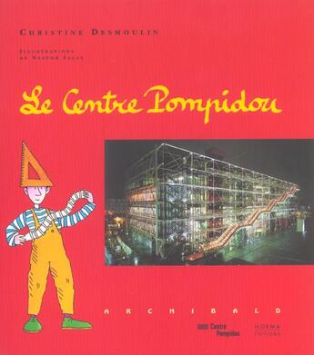 Couverture du livre « Le centre pompidou » de Desmoulin aux éditions Norma