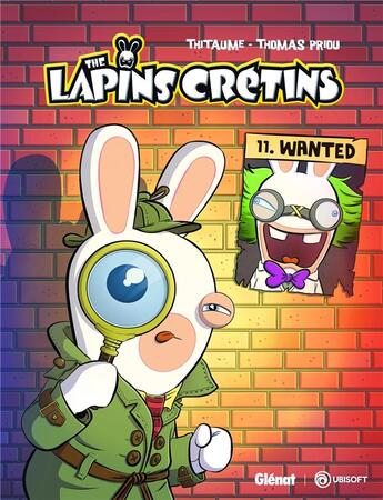 Couverture du livre « The Lapins Crétins Tome 11 : wanted » de Thitaume et Thomas Priou aux éditions Les Deux Royaumes