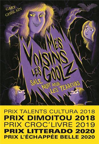 Couverture du livre « Mes voisins les Goolz Tome 1 : sale nuit pour les terreurs » de Gary Ghislain aux éditions Seuil Jeunesse