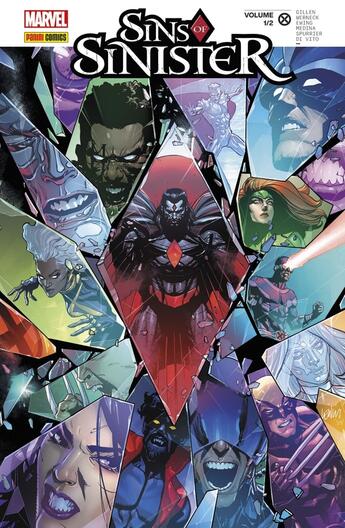 Couverture du livre « Sins of sinister Tome 1 » de Kieron Gillen et Al Ewing et Simon Spurrier et Collectif aux éditions Panini