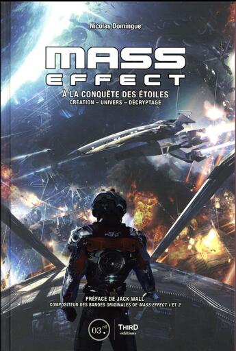 Couverture du livre « Mass effect » de Domingue Nicolas aux éditions Third Editions