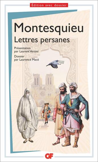 Couverture du livre « Lettres persanes » de Montesquieu aux éditions Flammarion