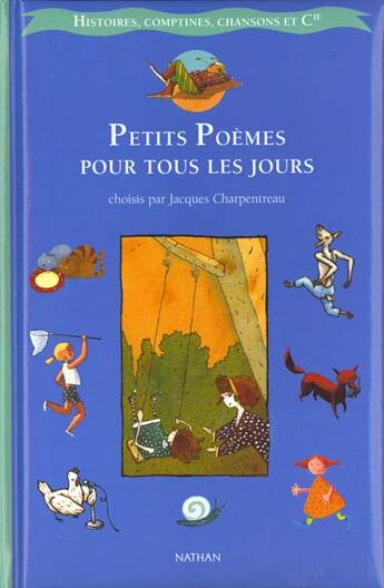 Couverture du livre « Pt poemes pour tous les jours » de Charpentreau/Gerner aux éditions Nathan