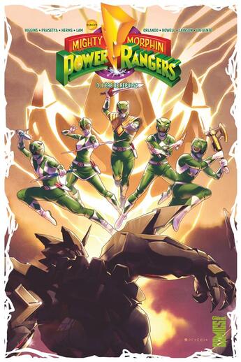 Couverture du livre « Power Rangers unlimited - mighty morphin Tome 3 : l'ère de Repulsa » de Kyle Higgins et Hendry Prasetya aux éditions Glenat Comics