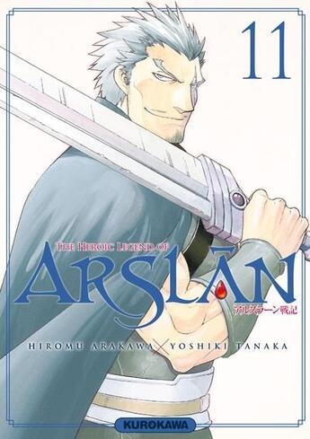 Couverture du livre « The heroic legend of Arslan Tome 11 » de Hiromu Arakawa et Yoshiki Tanaka aux éditions Kurokawa