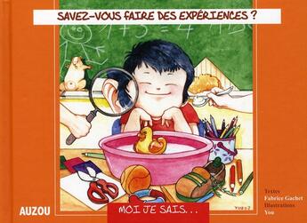 Couverture du livre « Savez-vous faire des expériences ? » de  aux éditions Philippe Auzou