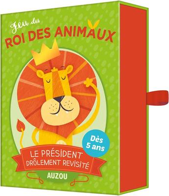 Couverture du livre « Jeu du roi des animaux - le jeu du president drolement revisite » de Gareth Williams aux éditions Philippe Auzou