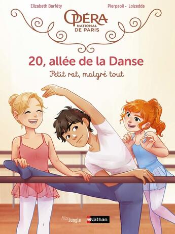 Couverture du livre « 20, allée de la danse Tome 6 : petit rat, malgré tout » de Elizabeth Barfety et Laure Ngo aux éditions Jungle