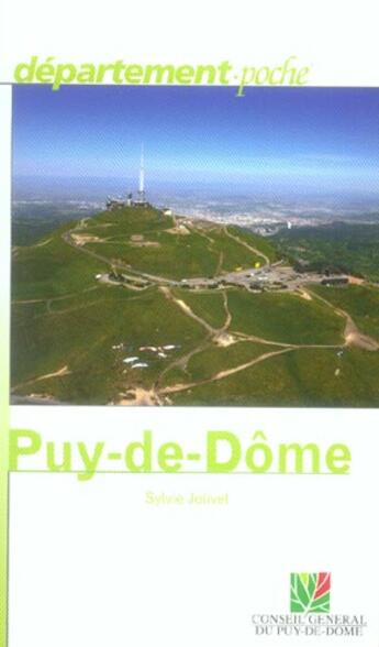 Couverture du livre « Puy-de-dome » de Sylvie Jolivet aux éditions Les Editions Culinaires